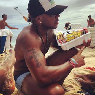 Man, listen. It was all good till homey unwrapped a blow pop and started licking it, then proceed to ask our neighbor how to say "chupa" in English.....#NotTodaySatan #iRebuke #9MonthsLater #Nawl #Rio #travel